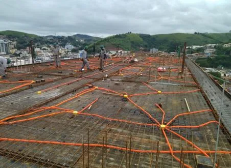 Infraestrutura para cabeamento elétrico no Rio de Janeiro