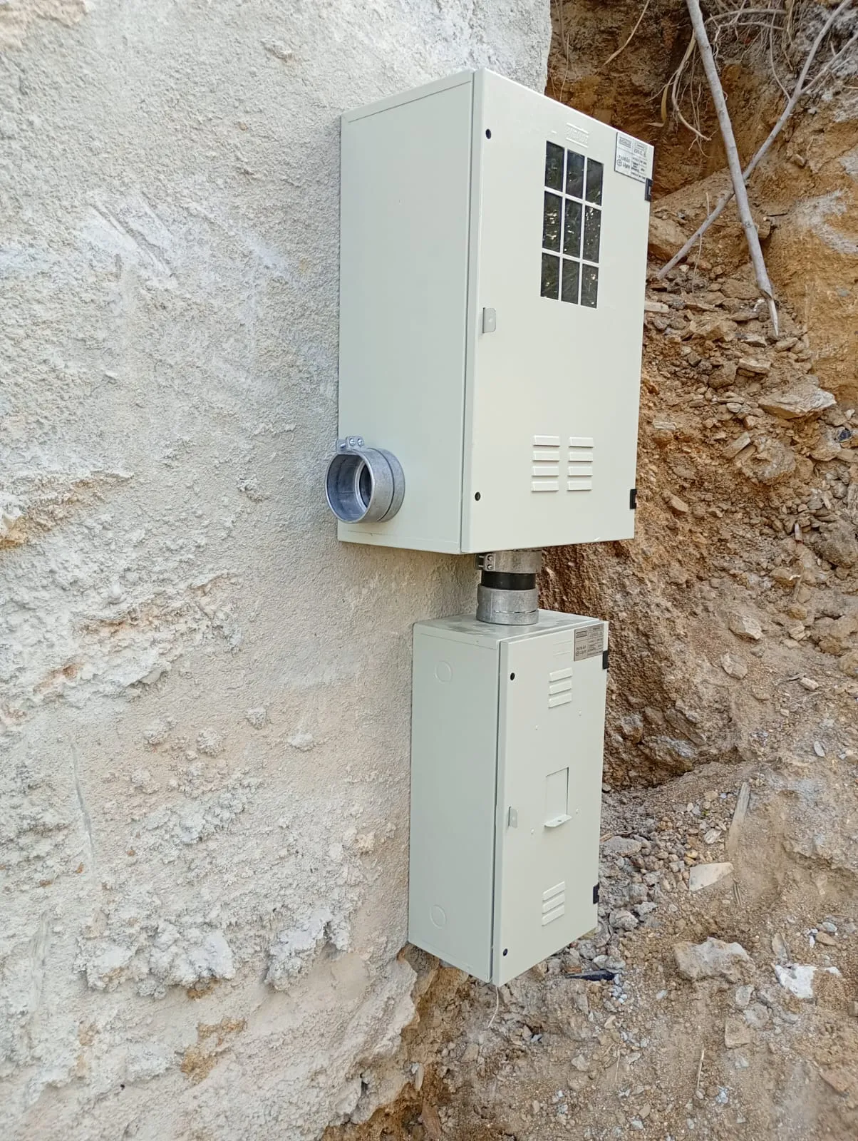 Instalação de padrão elétrico