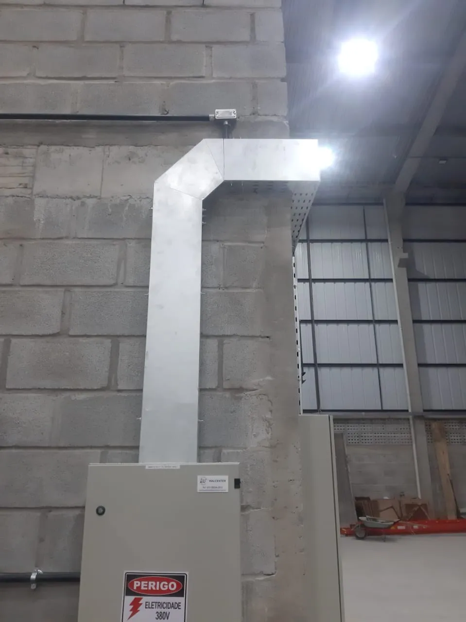 Projeto de instalação elétrica industrial